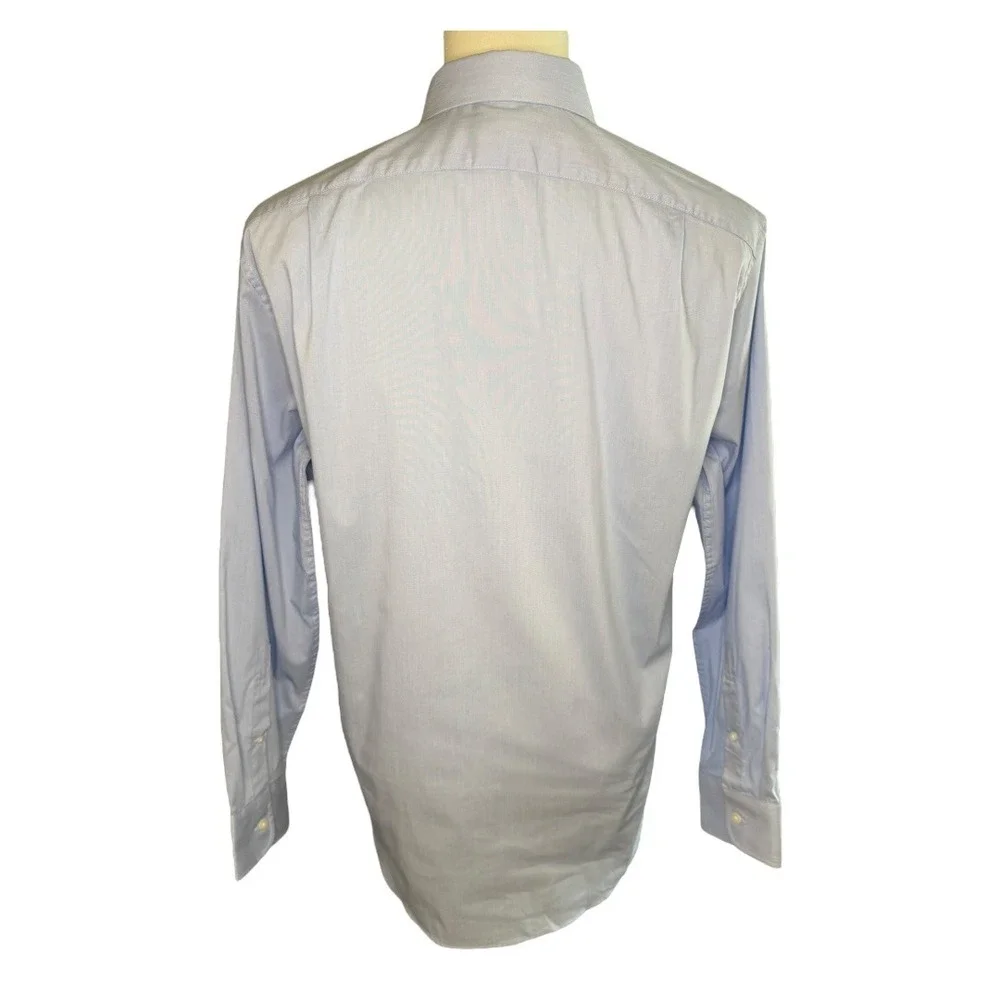 NEW J. Crew Performance Dress Shirt Slim Fit Classic‎ Blue Eoe Size 16 33